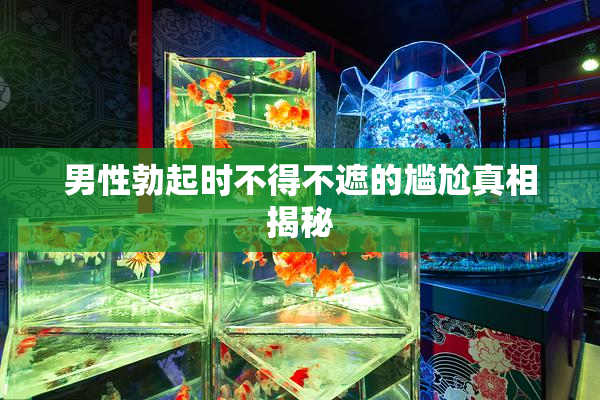 男性勃起时不得不遮的尴尬真相揭秘