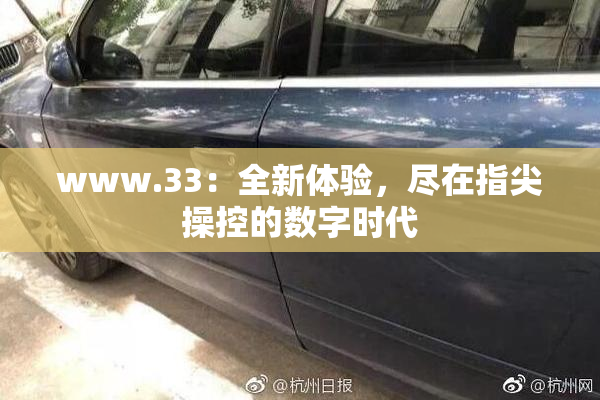 www.33：全新体验，尽在指尖操控的数字时代