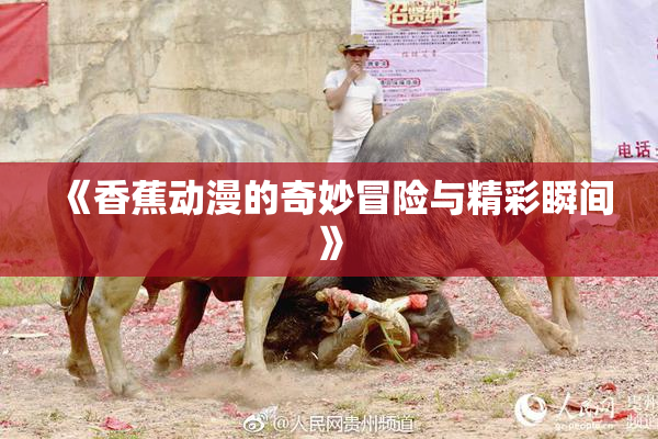 《香蕉动漫的奇妙冒险与精彩瞬间》