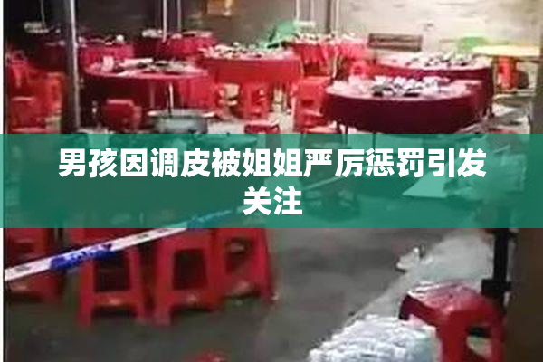 男孩因调皮被姐姐严厉惩罚引发关注