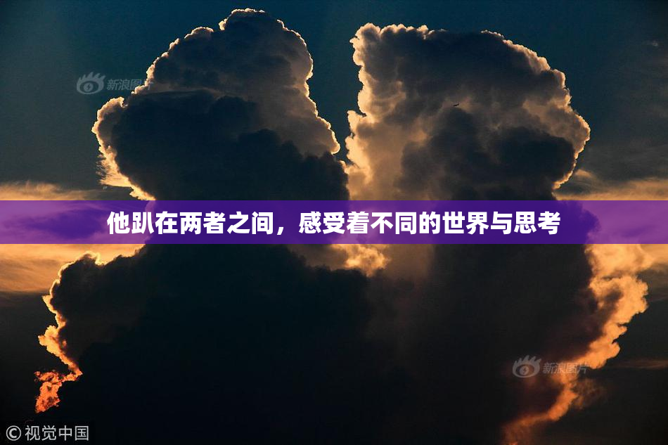 他趴在两者之间，感受着不同的世界与思考
