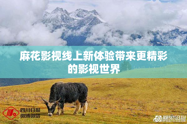 麻花影视线上新体验带来更精彩的影视世界