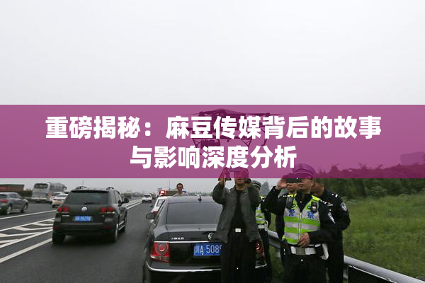 重磅揭秘：麻豆传媒背后的故事与影响深度分析