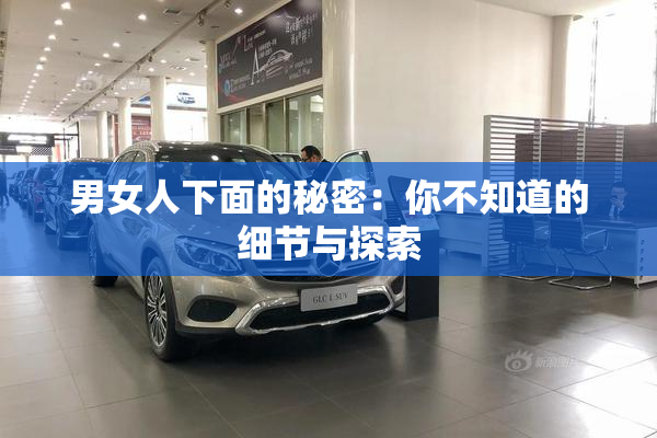 男女人下面的秘密：你不知道的细节与探索