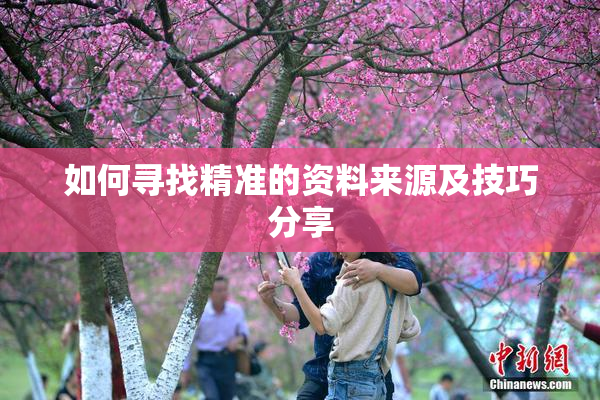 如何寻找精准的资料来源及技巧分享