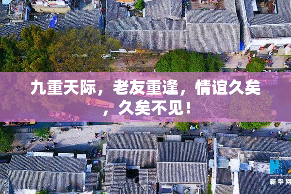 九重天际，老友重逢，情谊久矣，久矣不见！