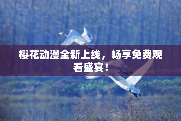 樱花动漫全新上线，畅享免费观看盛宴！