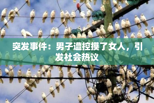 突发事件：男子遭控摸了女人，引发社会热议