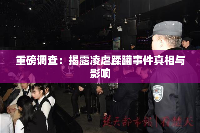 重磅调查：揭露凌虐蹂躏事件真相与影响