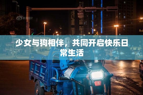 少女与狗相伴，共同开启快乐日常生活