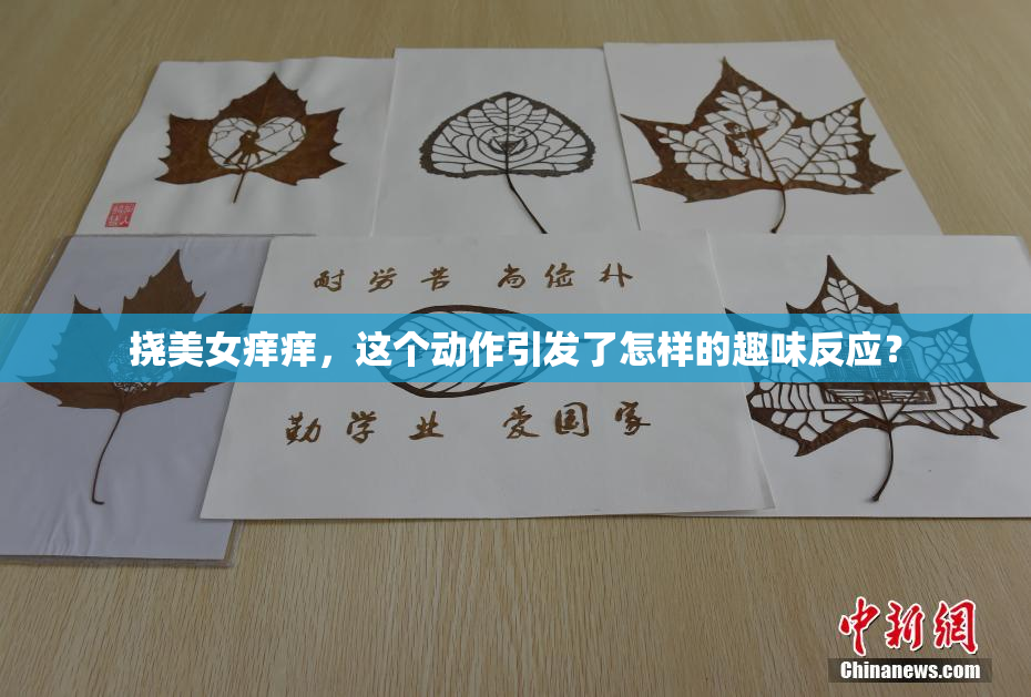 挠美女痒痒，这个动作引发了怎样的趣味反应？