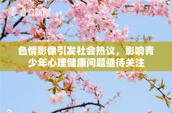 色情影像引发社会热议，影响青少年心理健康问题亟待关注
