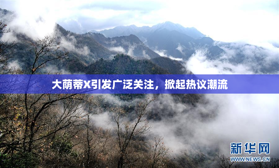大荫蒂X引发广泛关注，掀起热议潮流