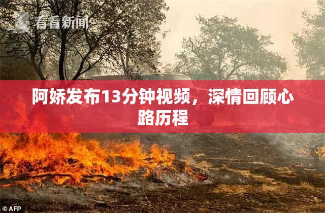 阿娇发布13分钟视频，深情回顾心路历程