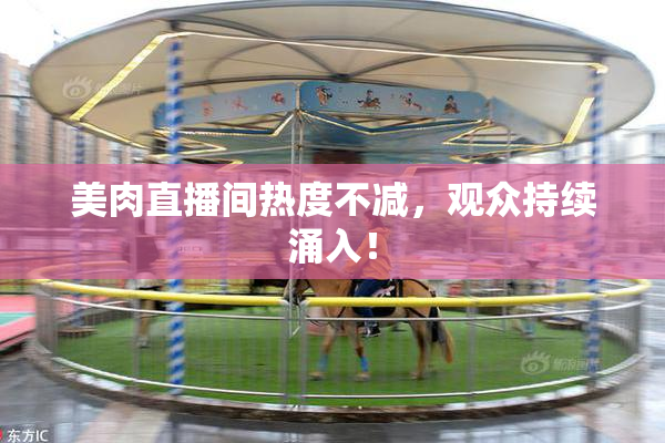 美肉直播间热度不减，观众持续涌入！