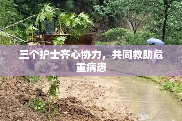 三个护士齐心协力，共同救助危重病患