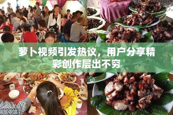 萝卜视频引发热议，用户分享精彩创作层出不穷