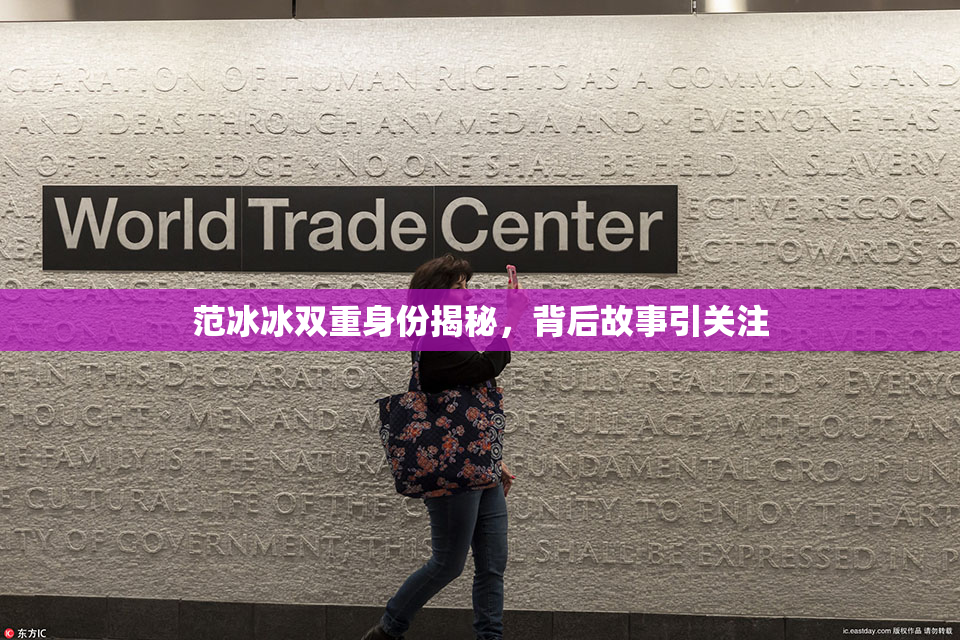 范冰冰双重身份揭秘，背后故事引关注