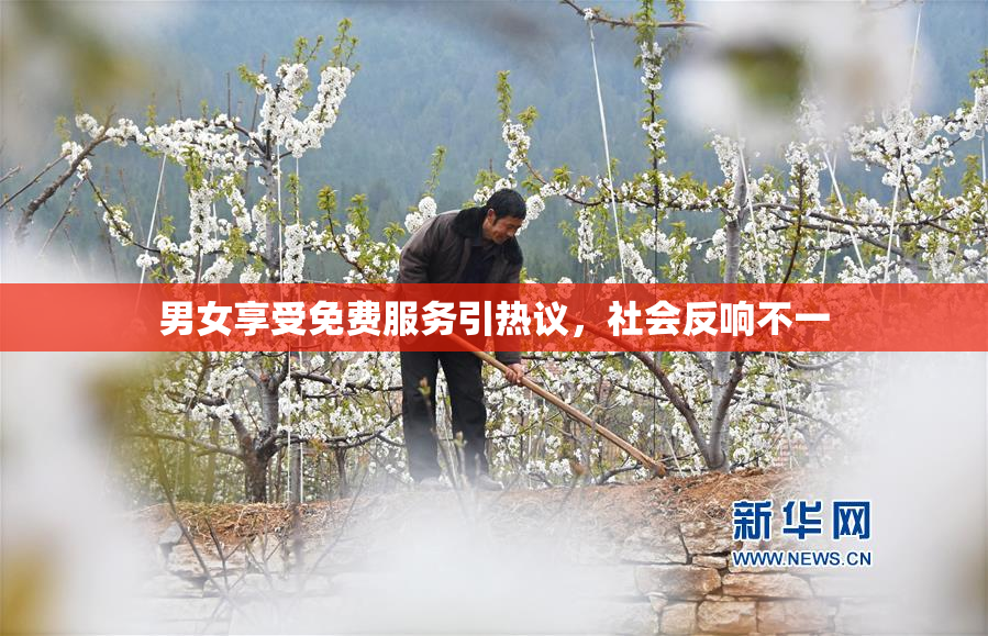 男女享受免费服务引热议，社会反响不一