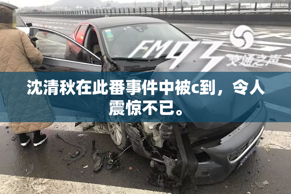 沈清秋在此番事件中被c到，令人震惊不已。