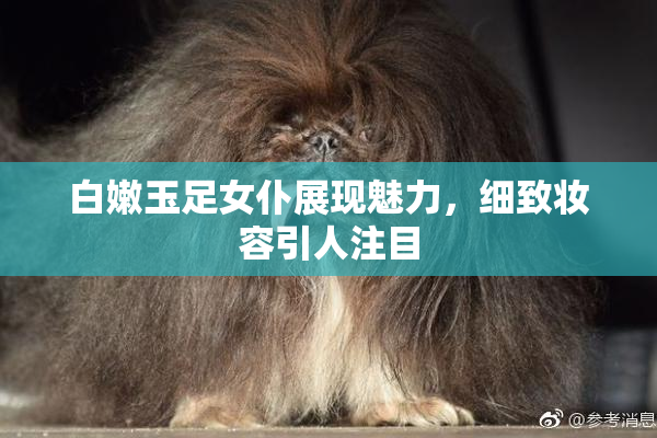 白嫩玉足女仆展现魅力，细致妆容引人注目