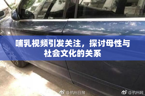 哺乳视频引发关注，探讨母性与社会文化的关系