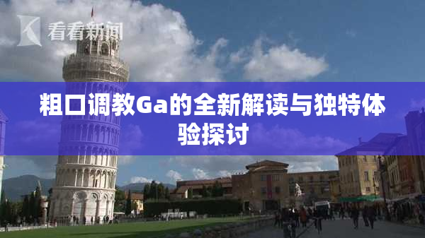 粗口调教Ga的全新解读与独特体验探讨