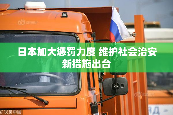 日本加大惩罚力度 维护社会治安新措施出台