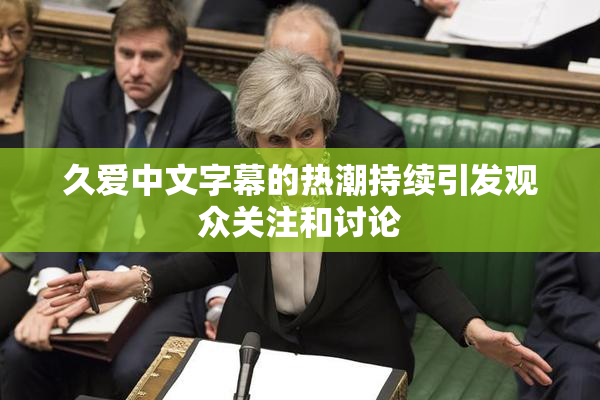 久爱中文字幕的热潮持续引发观众关注和讨论