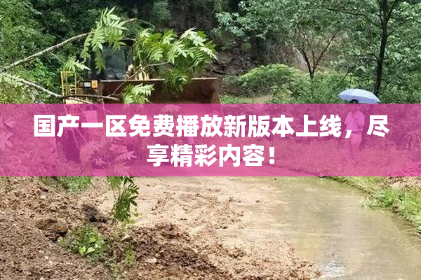 国产一区免费播放新版本上线，尽享精彩内容！