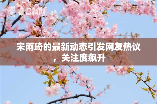 宋雨琦的最新动态引发网友热议，关注度飙升