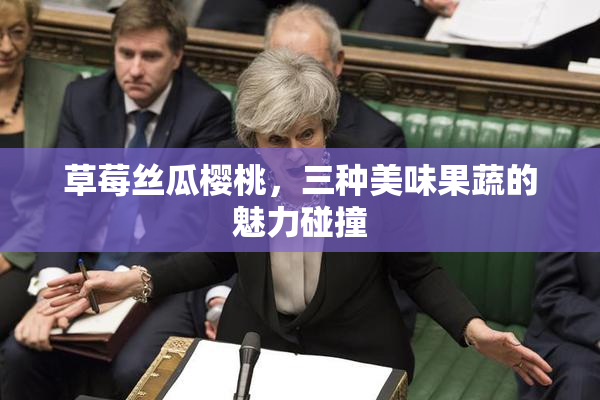 草莓丝瓜樱桃，三种美味果蔬的魅力碰撞