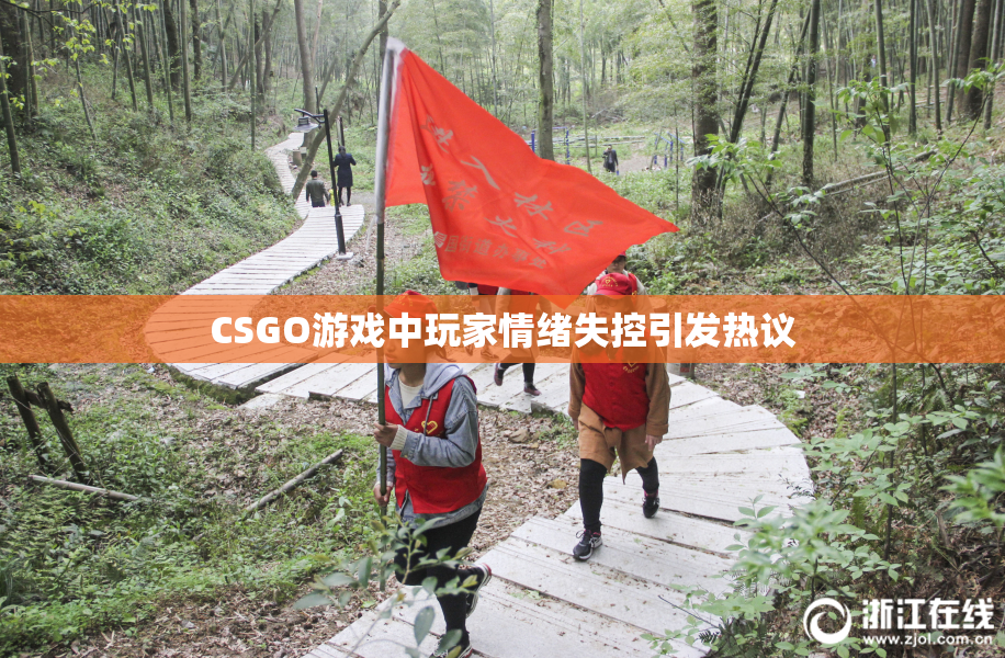 CSGO游戏中玩家情绪失控引发热议