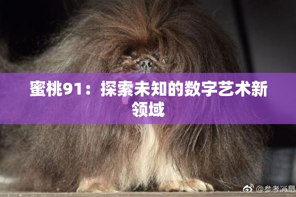 蜜桃91：探索未知的数字艺术新领域