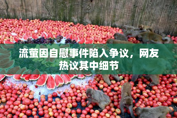 流萤因自慰事件陷入争议，网友热议其中细节