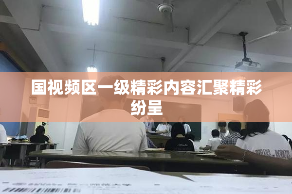 国视频区一级精彩内容汇聚精彩纷呈
