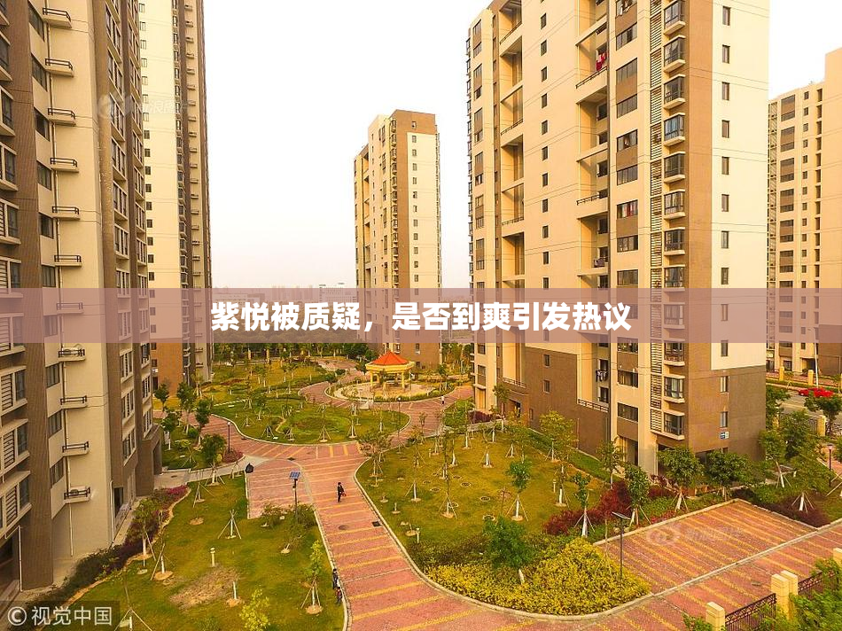 紫悦被质疑，是否到爽引发热议