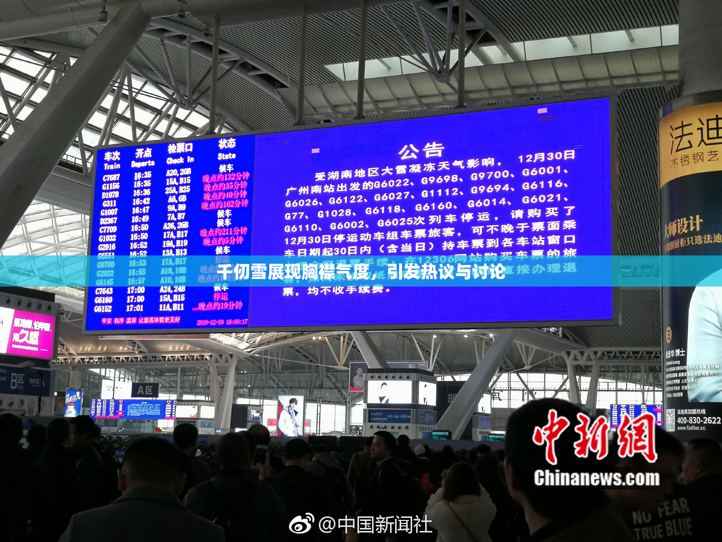 千仞雪展现胸襟气度，引发热议与讨论