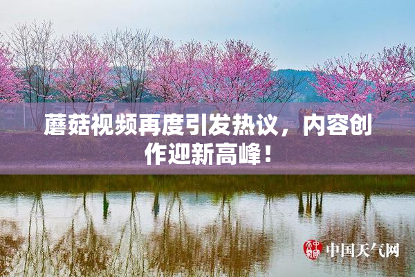 蘑菇视频再度引发热议，内容创作迎新高峰！