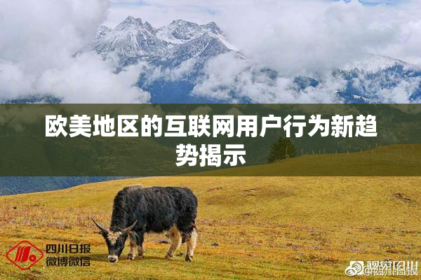 欧美地区的互联网用户行为新趋势揭示
