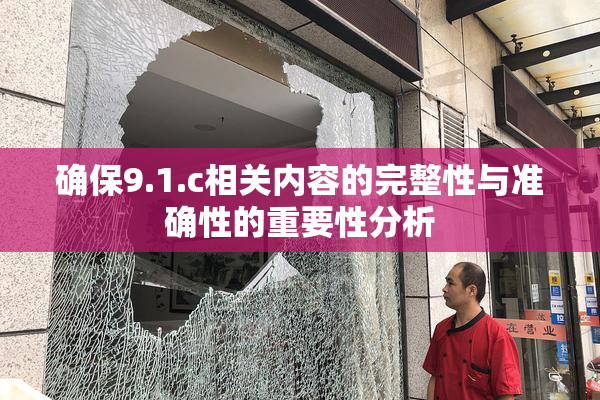 确保9.1.c相关内容的完整性与准确性的重要性分析