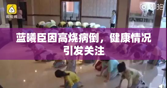 蓝曦臣因高烧病倒，健康情况引发关注