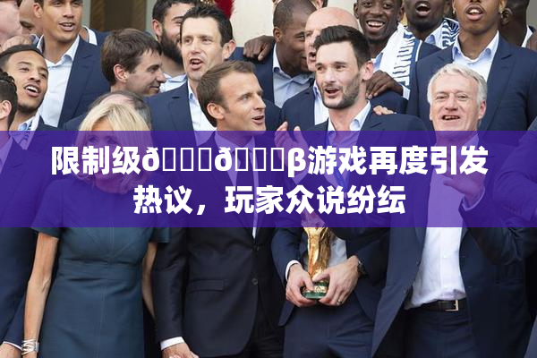 限制级🍆🍑β游戏再度引发热议，玩家众说纷纭