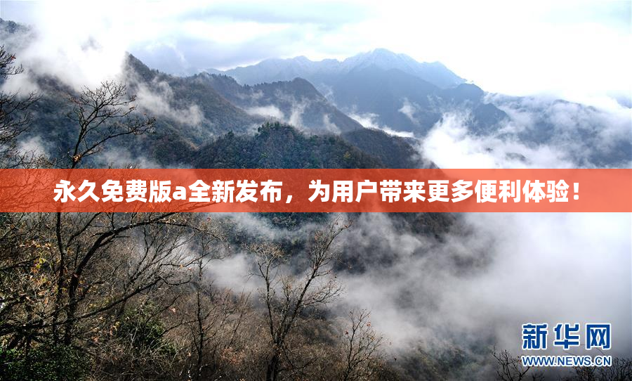 永久免费版a全新发布，为用户带来更多便利体验！