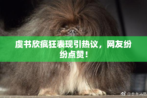 虞书欣疯狂表现引热议，网友纷纷点赞！