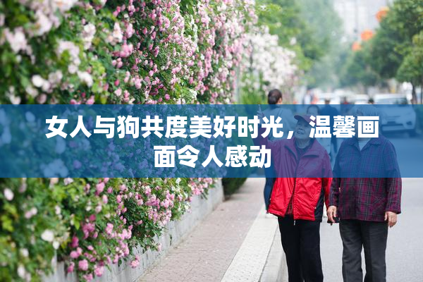 女人与狗共度美好时光，温馨画面令人感动