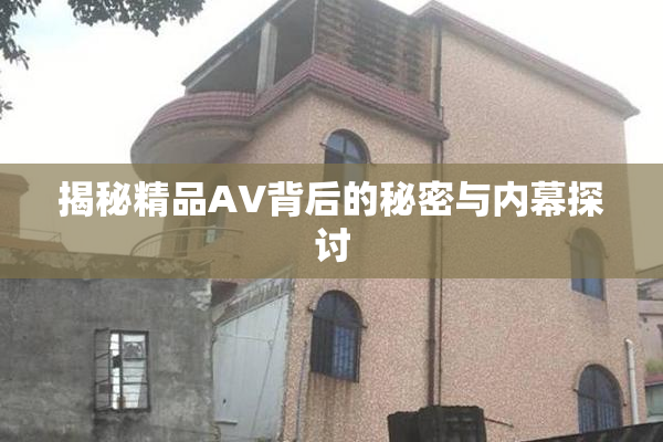 揭秘精品AV背后的秘密与内幕探讨