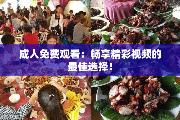 成人免费观看：畅享精彩视频的最佳选择！
