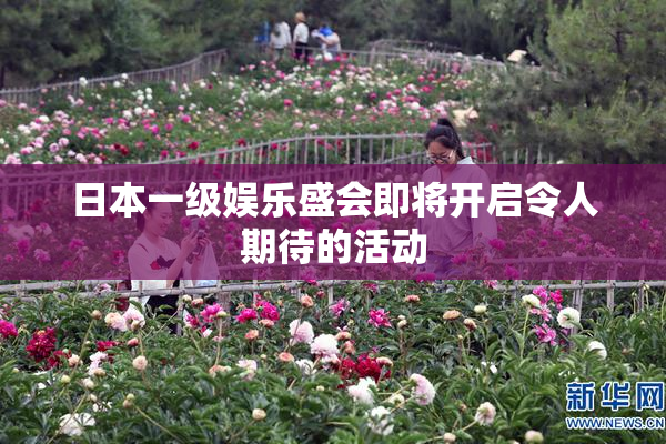 日本一级娱乐盛会即将开启令人期待的活动