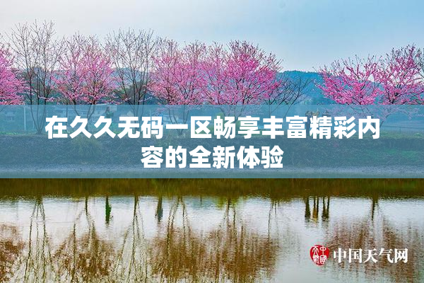 在久久无码一区畅享丰富精彩内容的全新体验